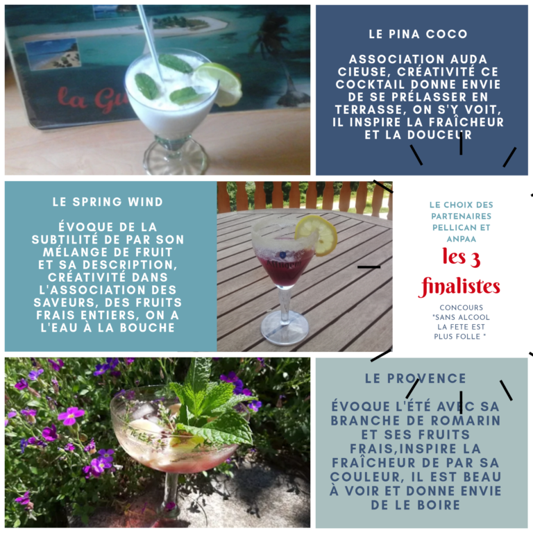 Sans Alcool La Fête Est Plus Folle "Sans alcool, la fête est plus folle!" - Lycée Hôtelier de Challes-les-Eaux